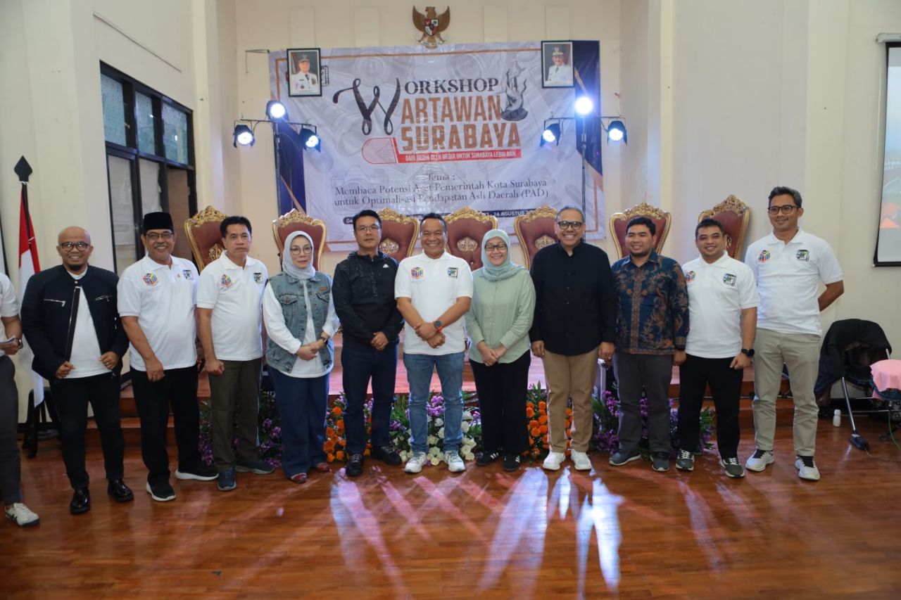 Workshop Wartawan Surabaya Bahas Strategi PAD dan Aset Daerah