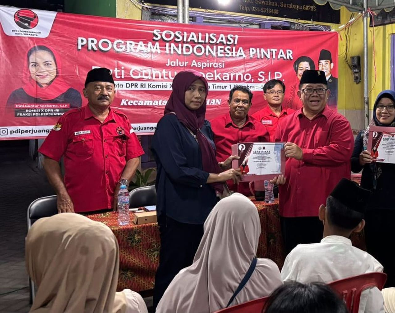 Beasiswa PIP Kembali Disalurkan, Plt Ketua DPC PDIP: Ingatkan Jangan Salahgunakan Bantuan