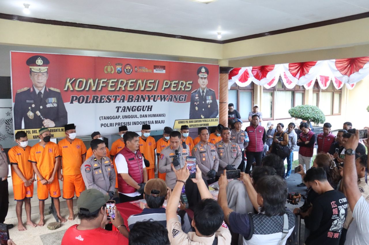 Polresta Banyuwangi konfirmasi terkait kasus narkoba