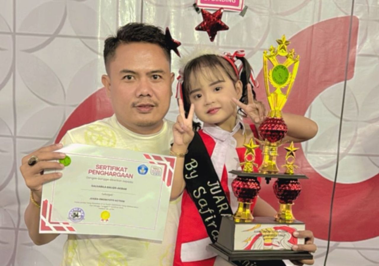 Baihaki Akbar bersama Salsabila Balqis