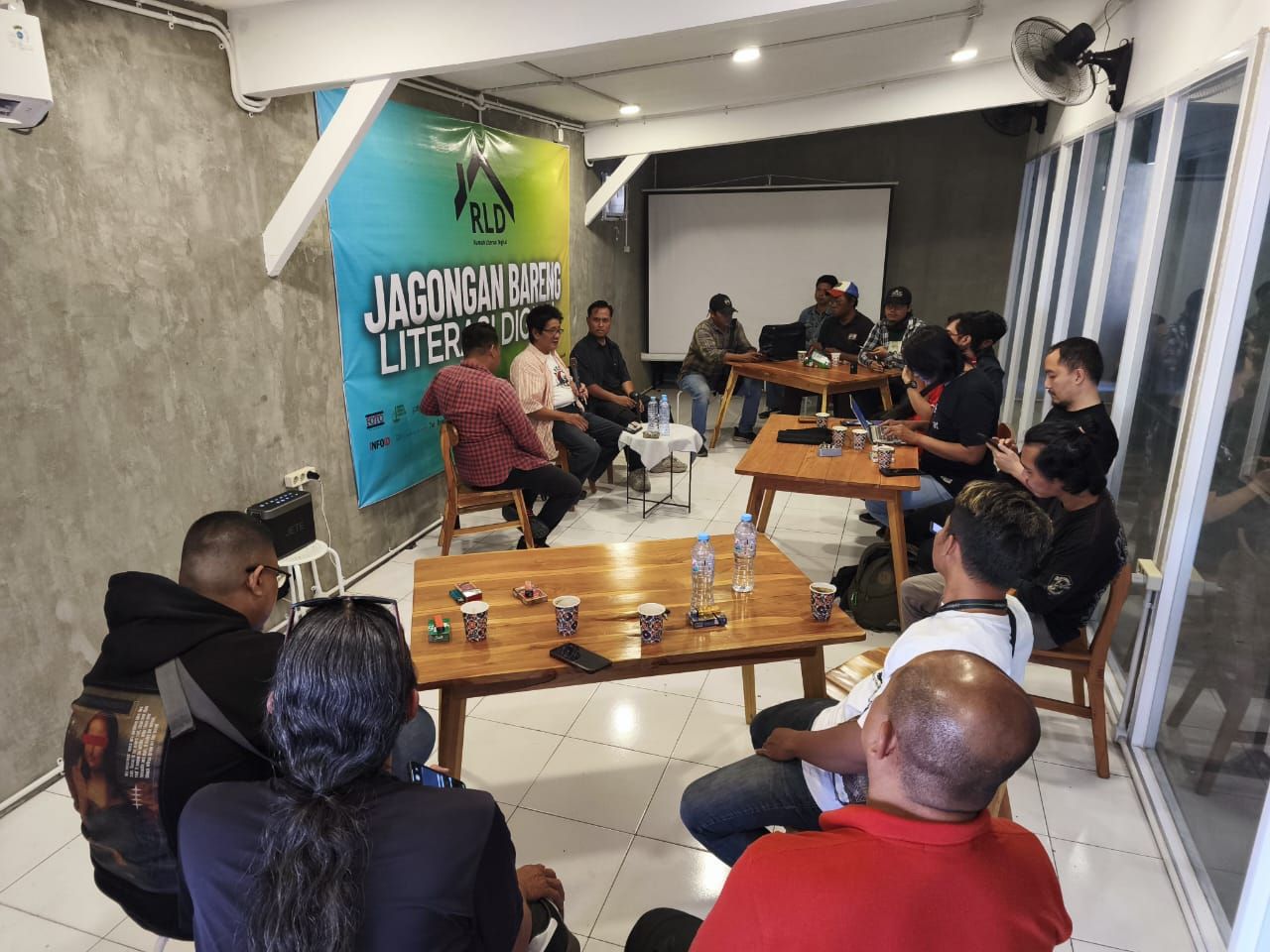 Rumah Literasi Digital gelar jagongan bareng terkait KBS