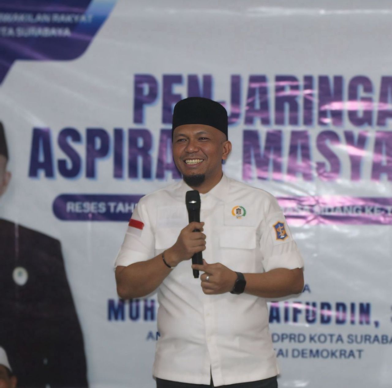 Muhammad Saifuddin saat menggelar Reses