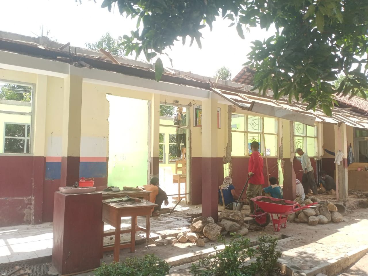 Salah satu sekolah di Majalengka yang akan segera direhabilitasi