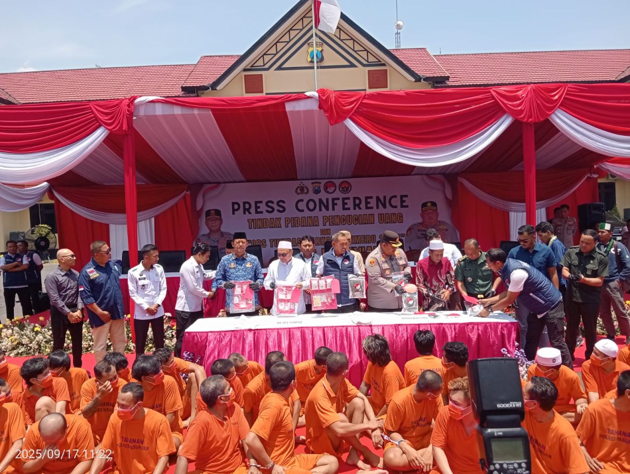 Polres Pasuruan ungkap jaringan narkoba dan TPPU