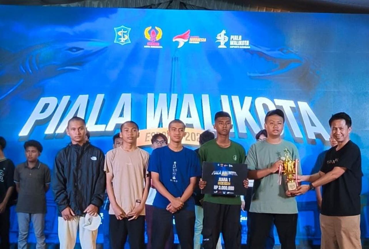 SMK MUDISA Juara 1 Turnamen E-Sport Piala Walikota Surabaya 2025!