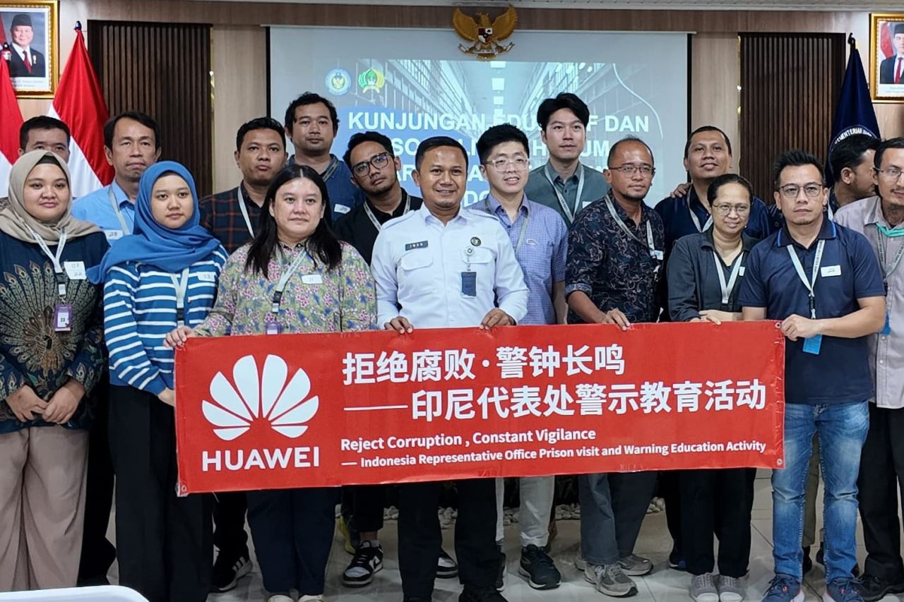 Perusahaan Telkom Teknologi Tiongkok Kunjungi Lapas Cipinang, Studi Integritas Refleksi Kepatuhan