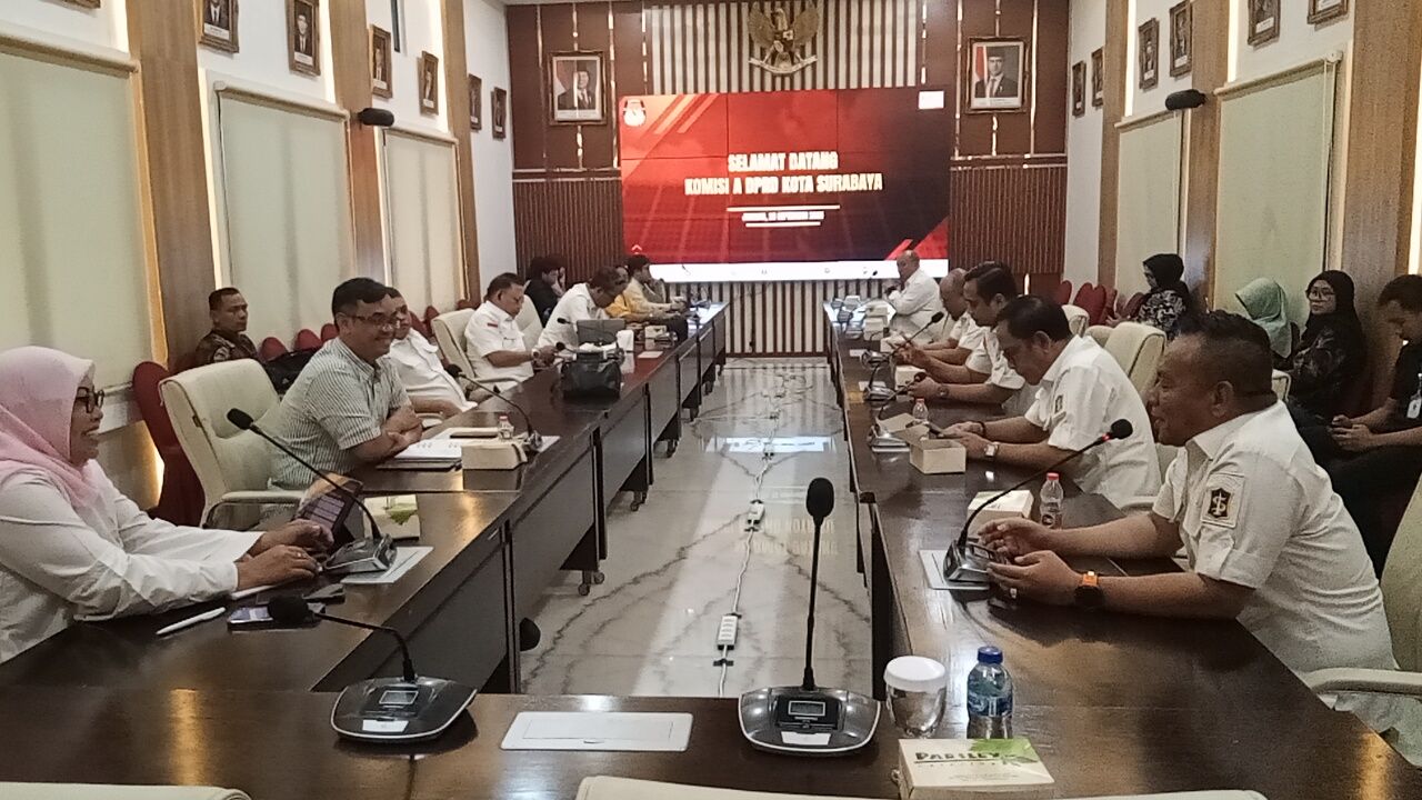 Komisi A DPRD Surabaya audensi bersama KPU RI