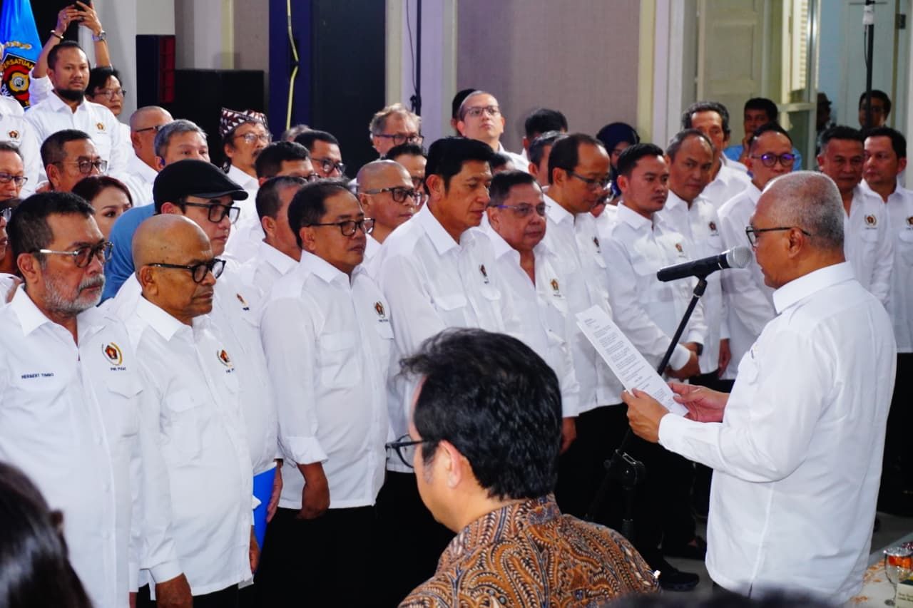 Pengukuhan PWI Pusat