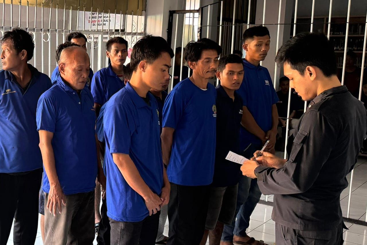 Warga binaan Lapas Semarang