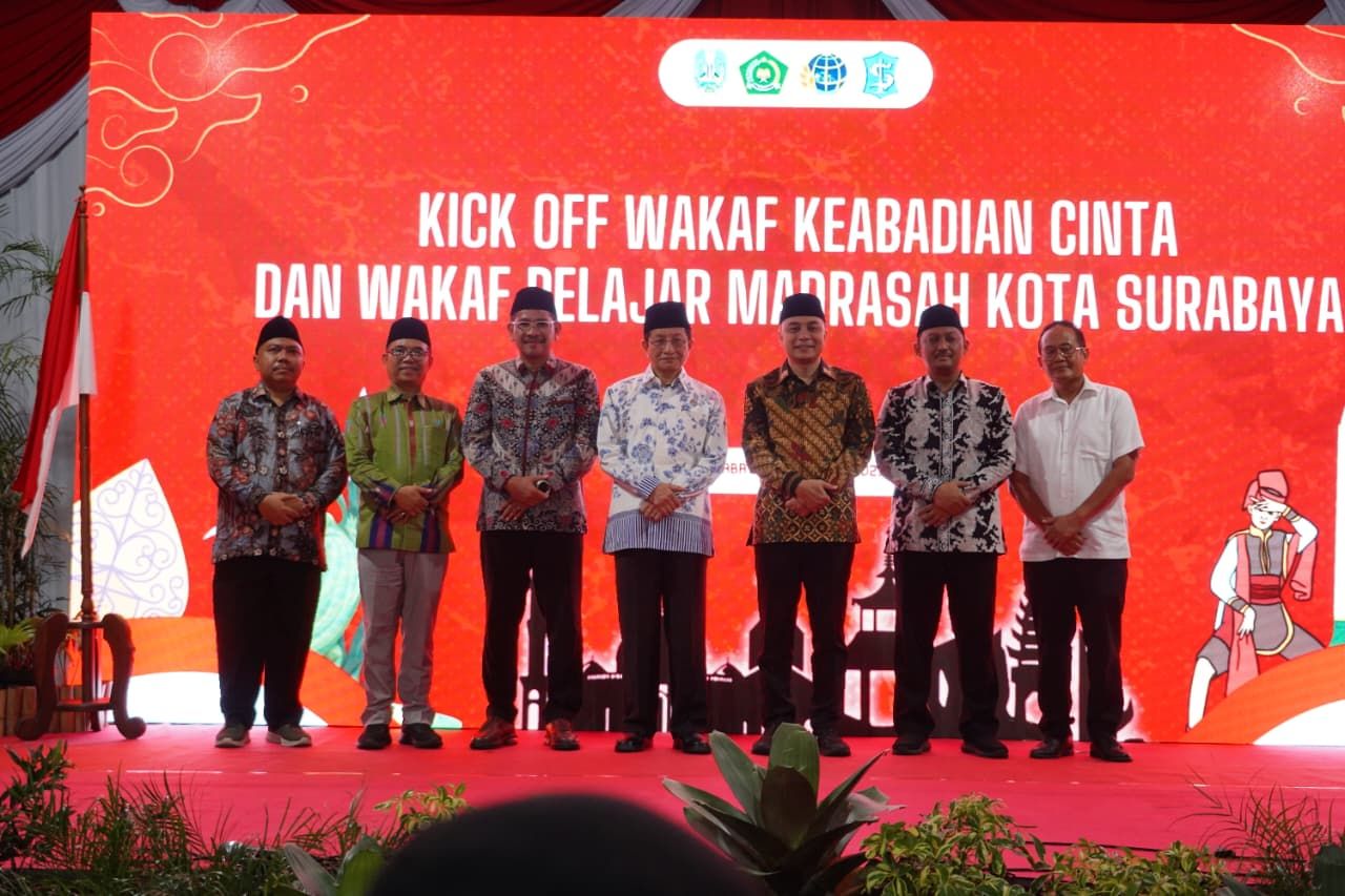 Peluncuran Wakaf Keabadian Cinta dan Wakaf Pelajar Madrasah