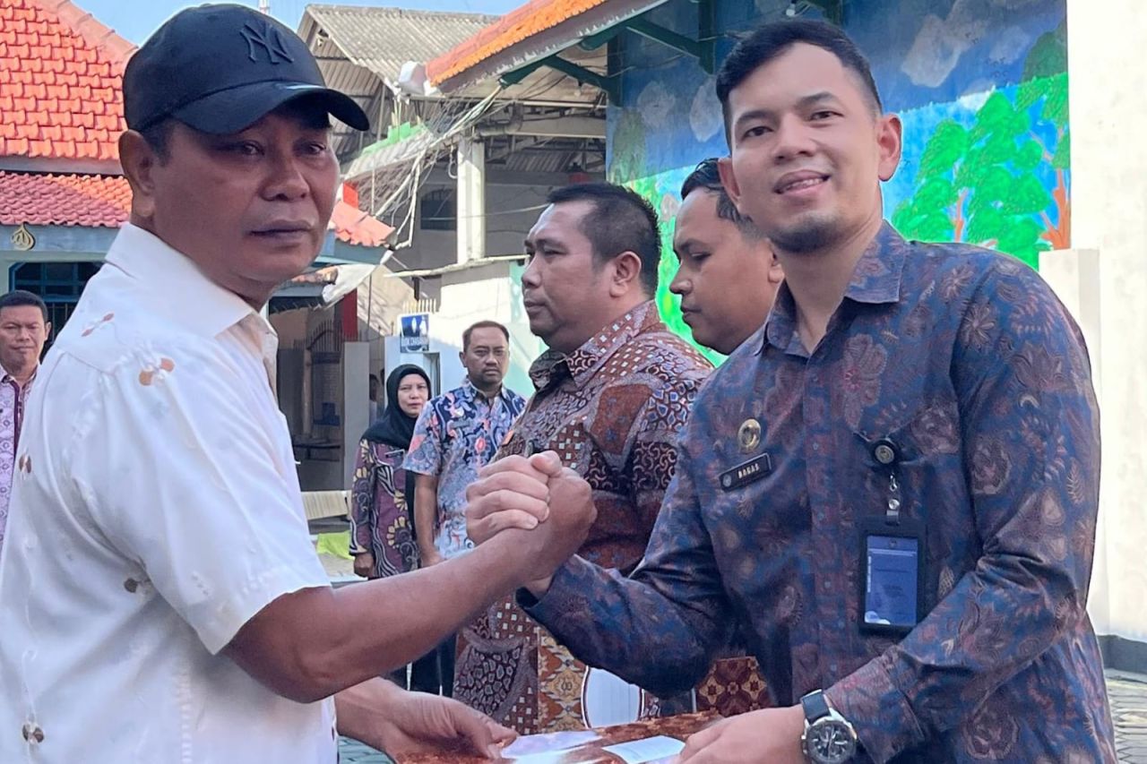 Perpisahan pindah tugas pegawai Lapas Kendal