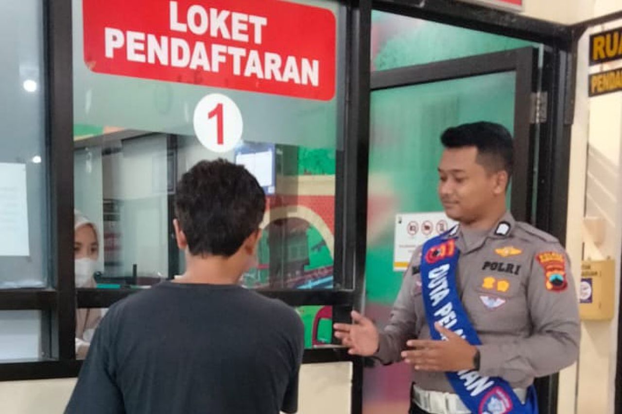 Proses pembuatan SIM di Polres Pemalang