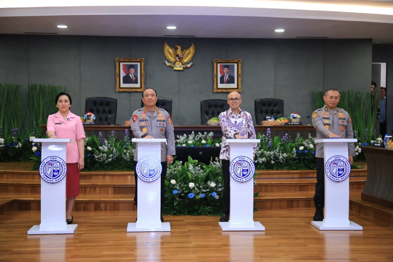 Polri launching SPMB SMA Kemala Taruna Bayangkara