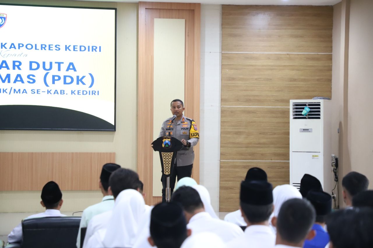 Duta Kamtibmas Dapat Pembekalan Budaya Tertib Sejak Dini