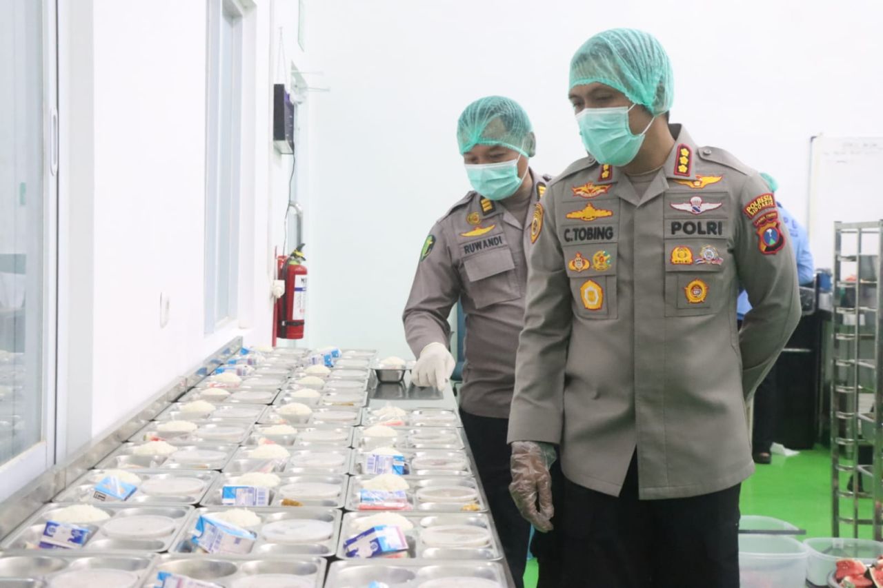 Polres Sidoarjo cek SPPG