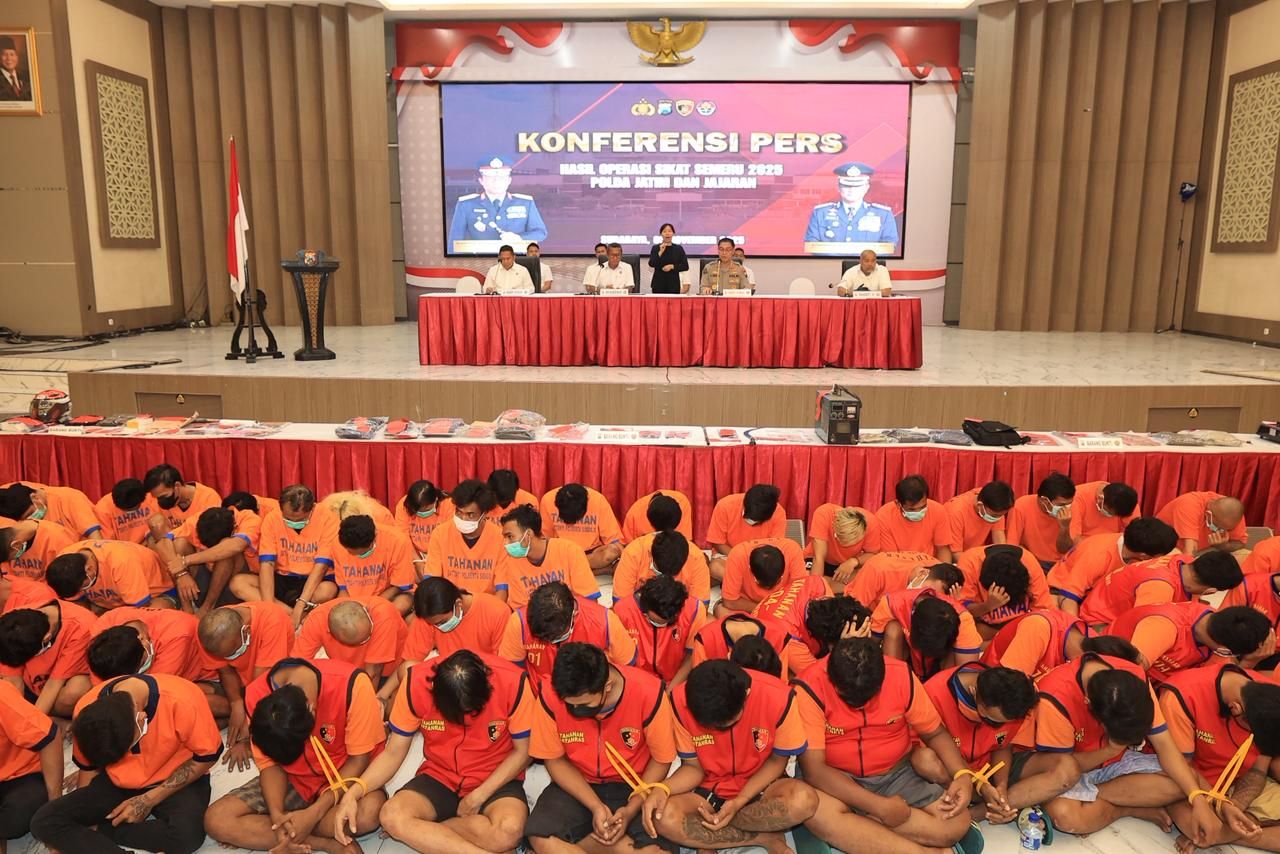 Polda Jatim berhasil ungkap ribuan kasus