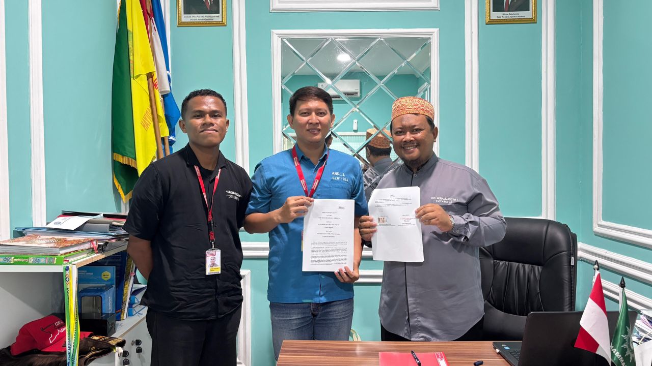 MoU SMK MUDISA dengan Alfamart