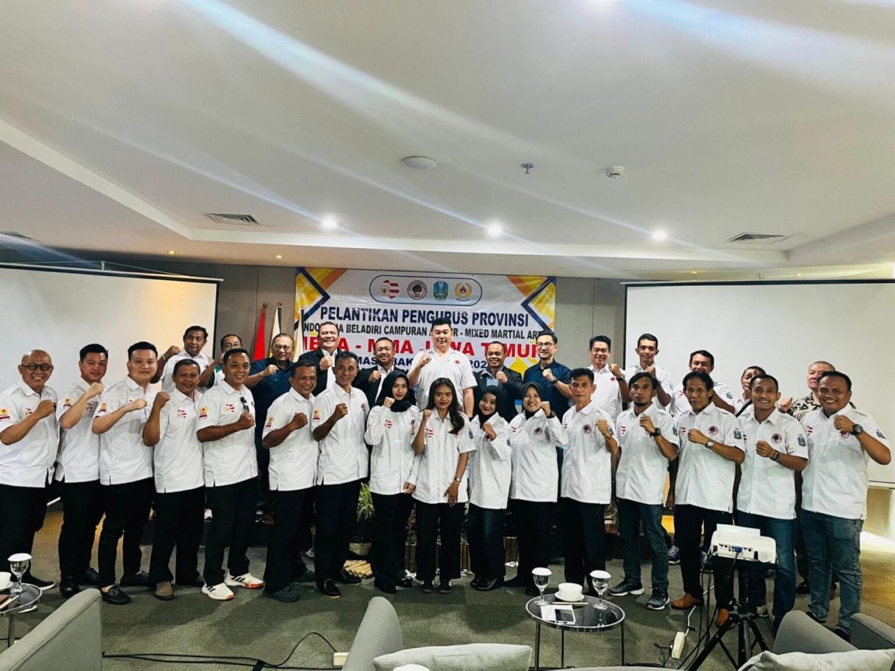 Pengukuhan IBCA MMA Jatim