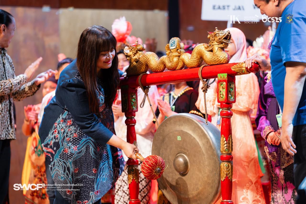 Pembukaan Surabaya World Choral Festival 2025