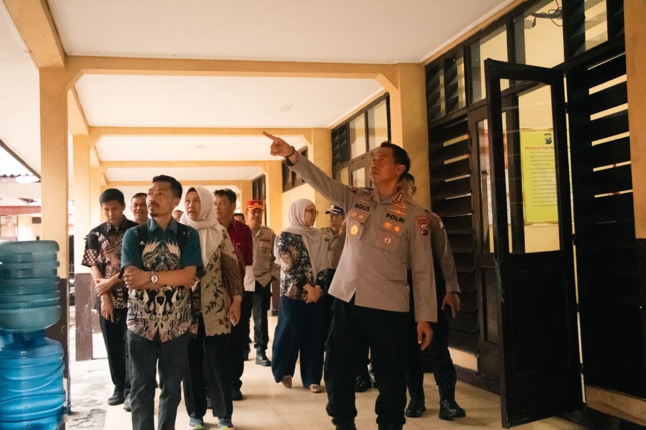 Tim Lemdiklat Polri di SPN Mojokerto