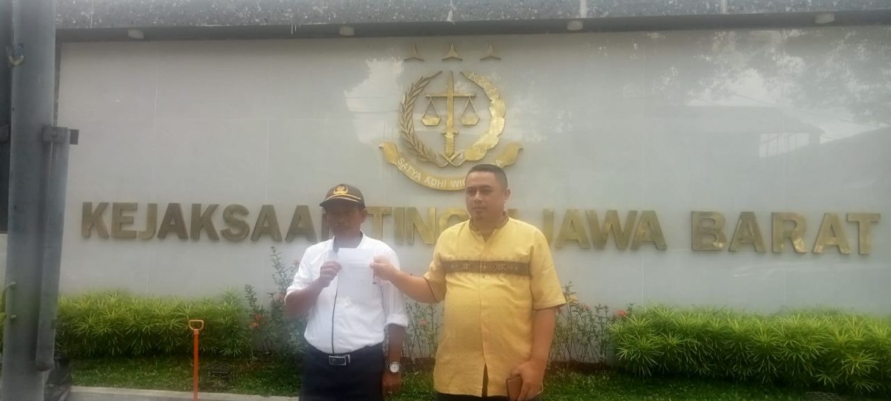 Dugaan Penyelewengan Anggaran Desa Cipanas Dilaporkan ke Kejati Jawa Barat