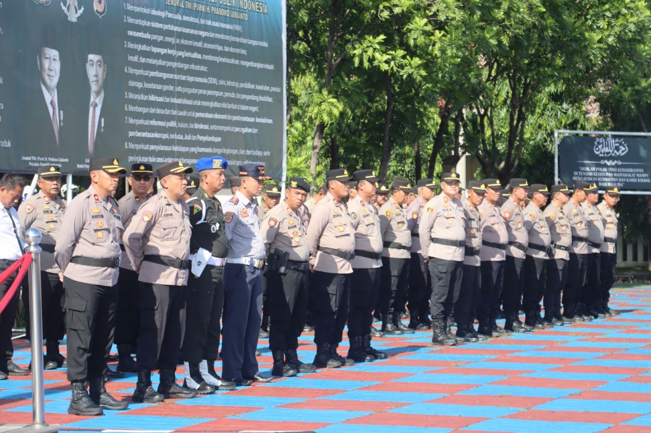 Jelang Operasi Zebra Lodaya 2025, Polres Majalengka Gelar Apel Pasukan