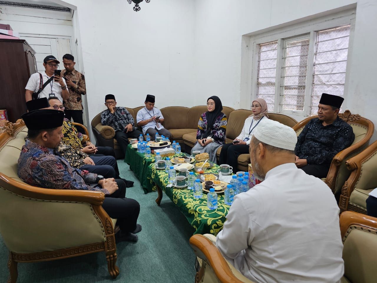 Kemenag dan Kemenko PMK di Ponpes Al Khoziny