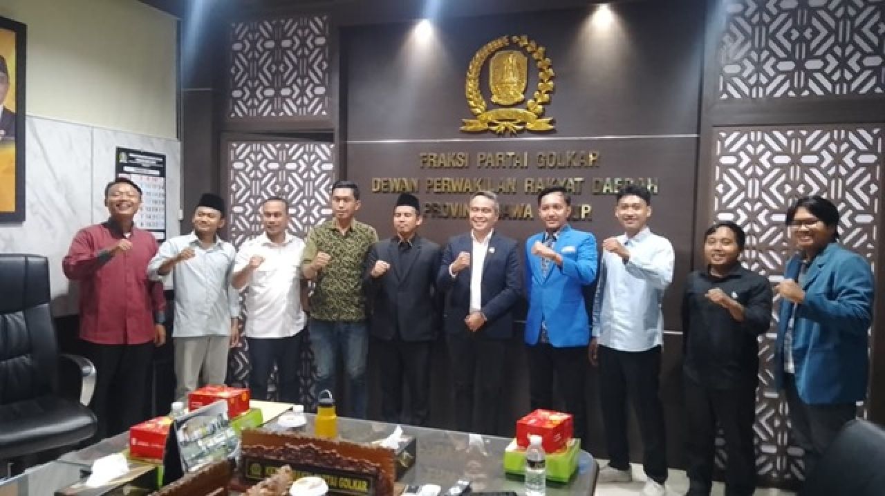 Audensi dengan Fraksi Golkar, PMII Jatim Dorong Kolaborasi untuk Kemajuan Daerah
