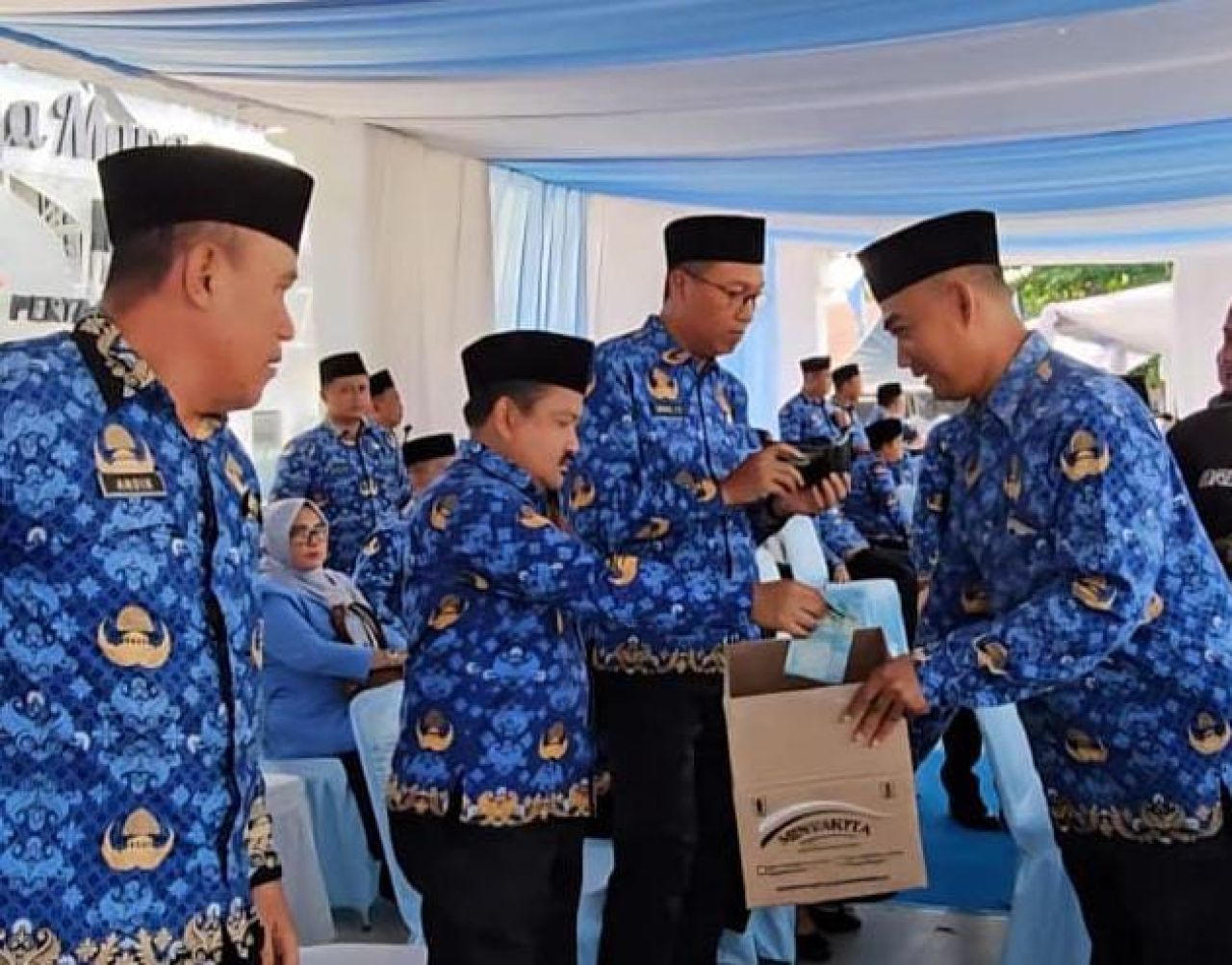 Moment HUT KORPRI ASN Majalengka Kumpulkan Donasi 51 Juta untuk Korban Bencana Alam Aceh dan Sumatera