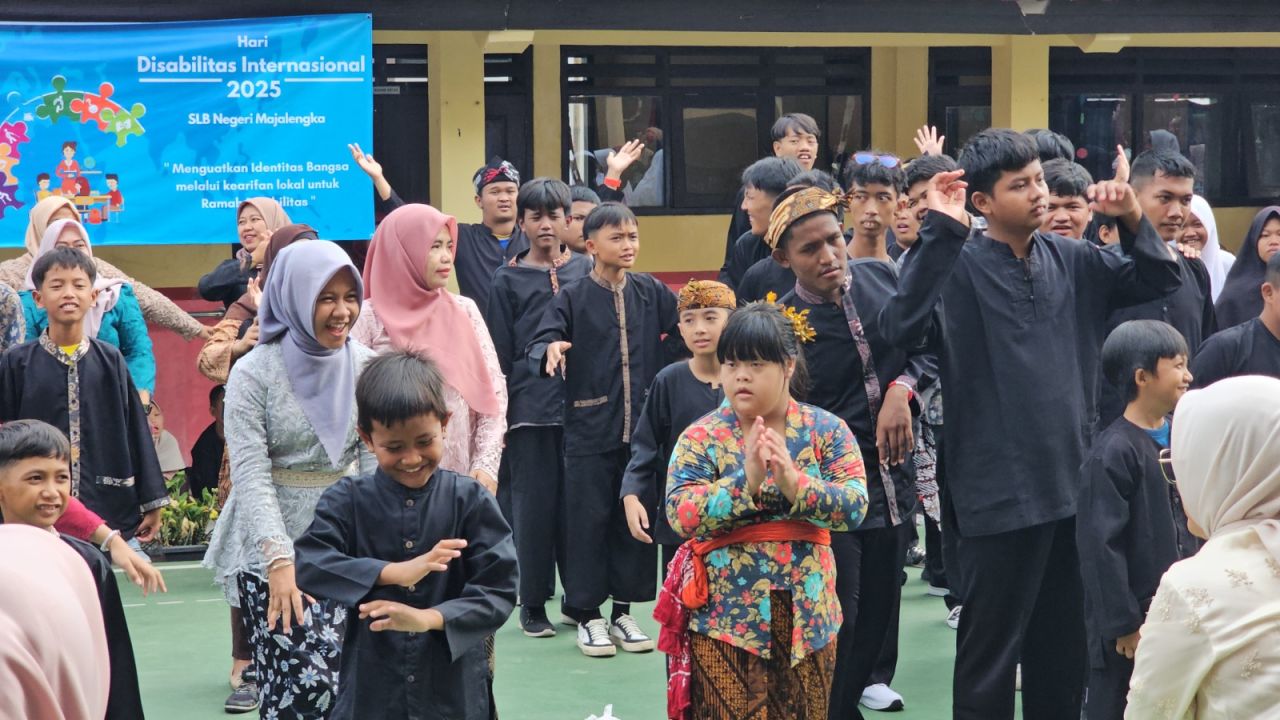 SLB Negeri Majalengka meriahkan Hari Disabilitas Internasional