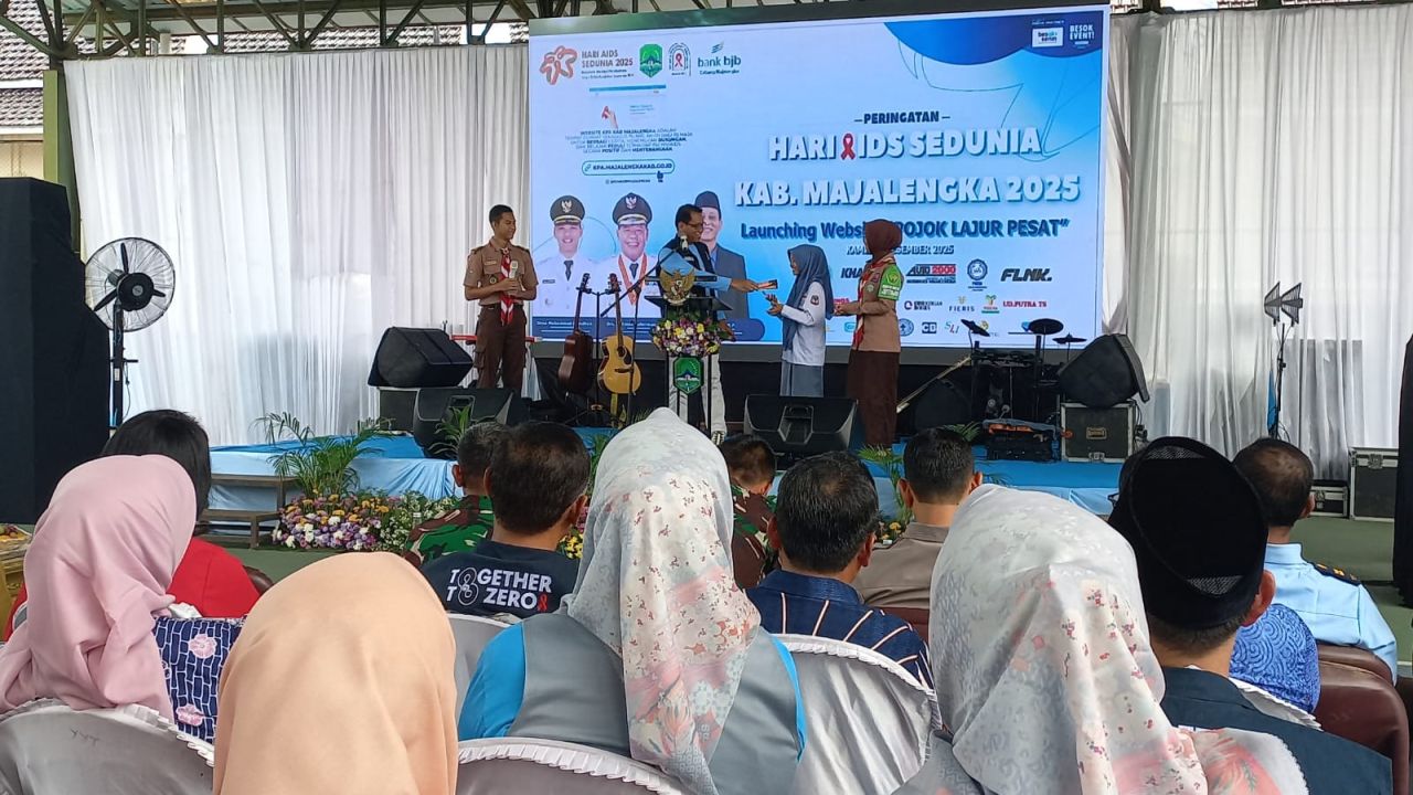 KPA Majalengka Luncurkan Website “Pojok Lajur Pesat” pada Peringatan Hari AIDS Sedunia 2025