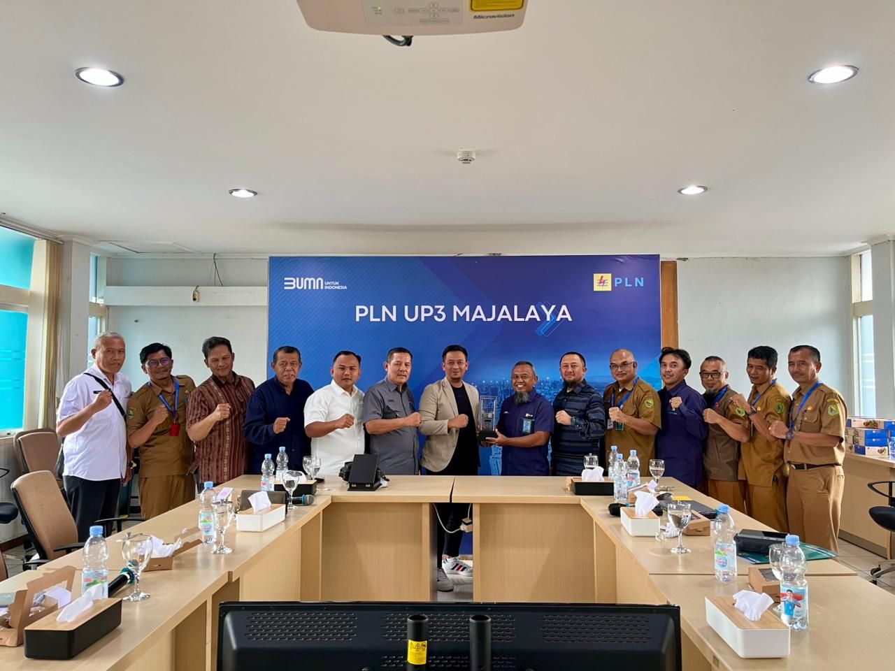 Kunker Komisi B DPRD Kabupaten Bandung ke PLN Baleendah