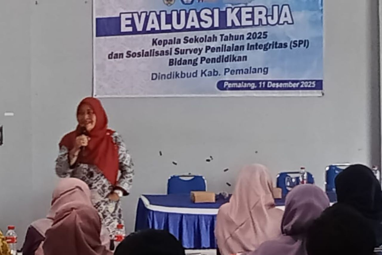 Evaluasi kepala SMP Kabupaten Pemalang