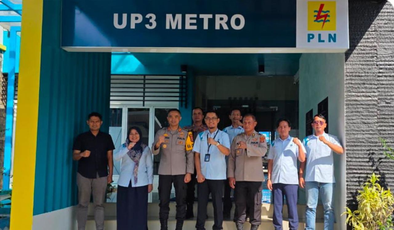 PLN UP3 Metro Perkuat Kolaborasi Jelang Pengamanan Nataru