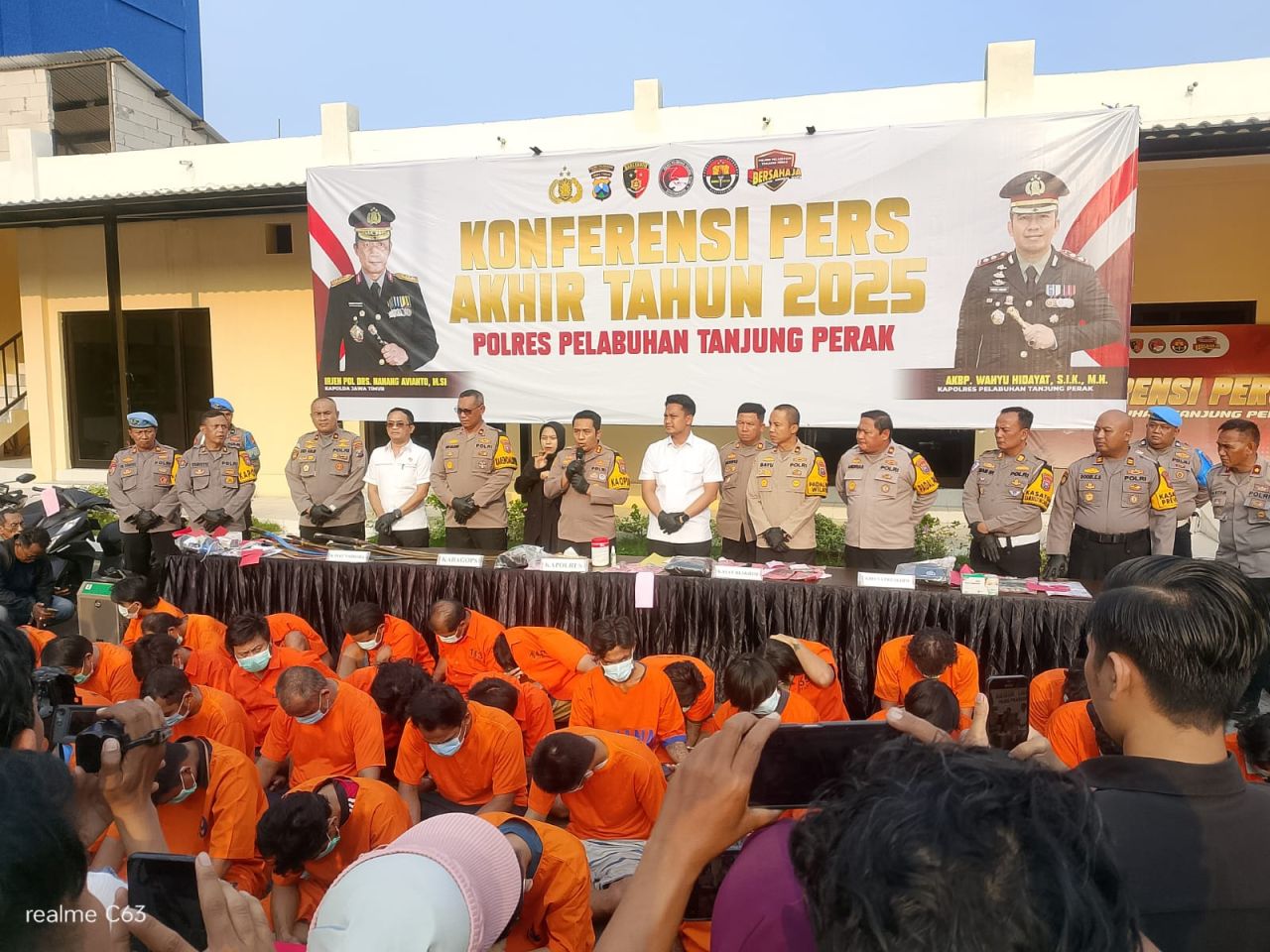 Kriminalitas Menurun, Polres Pelabuhan Tanjung Perak Perkuat Pelayanan Masyarakat