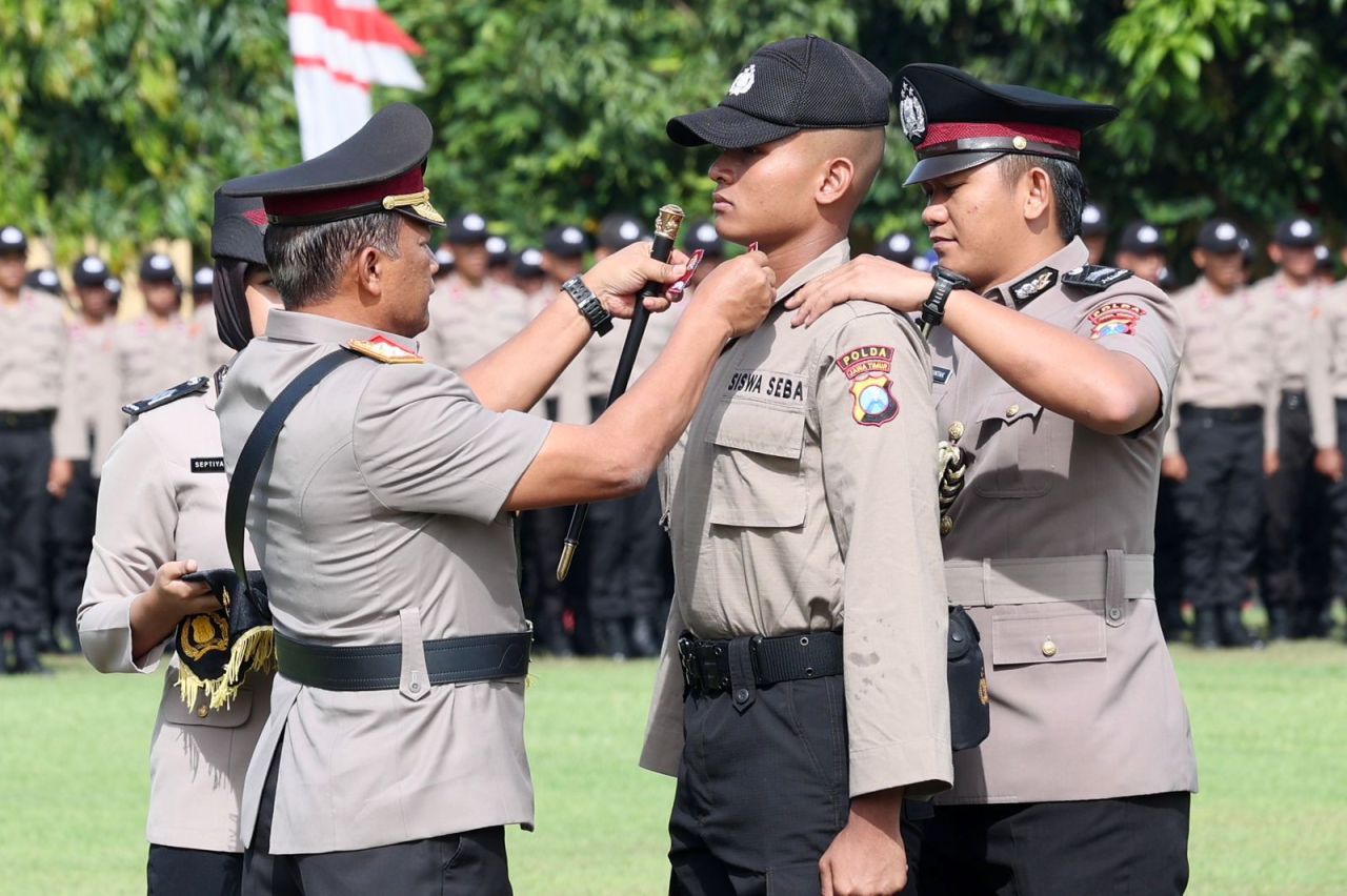 Kapolda Jatim Buka Pendidikan Bintara Polri, Ini Pesan yang Disampaikan