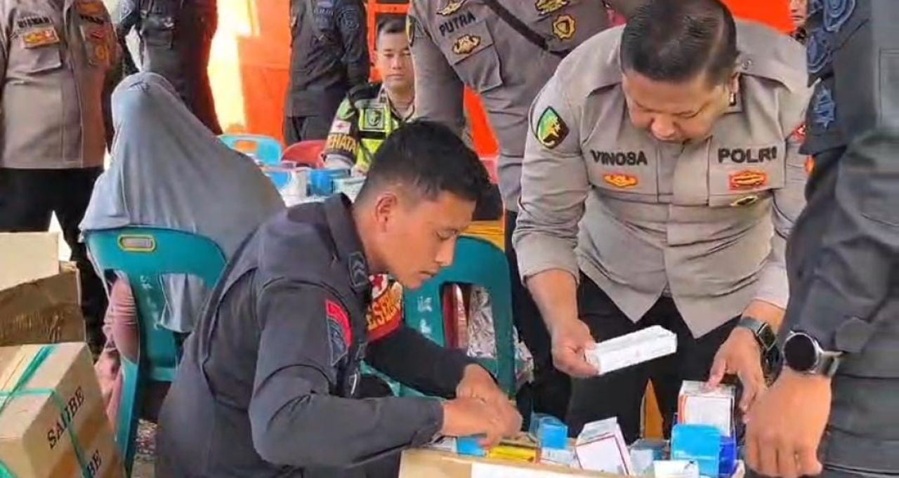 Polri Pastikan Layanan Kesehatan untuk Warga Terdampak Bencana di Aceh Tengah