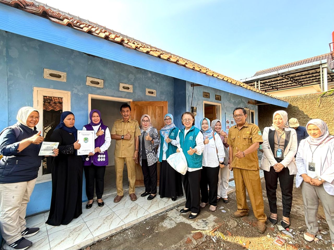 Tingkatkan Kesejahteraan Warga TP Posyandu Majalengka Salurkan Bantuan Rutilahu