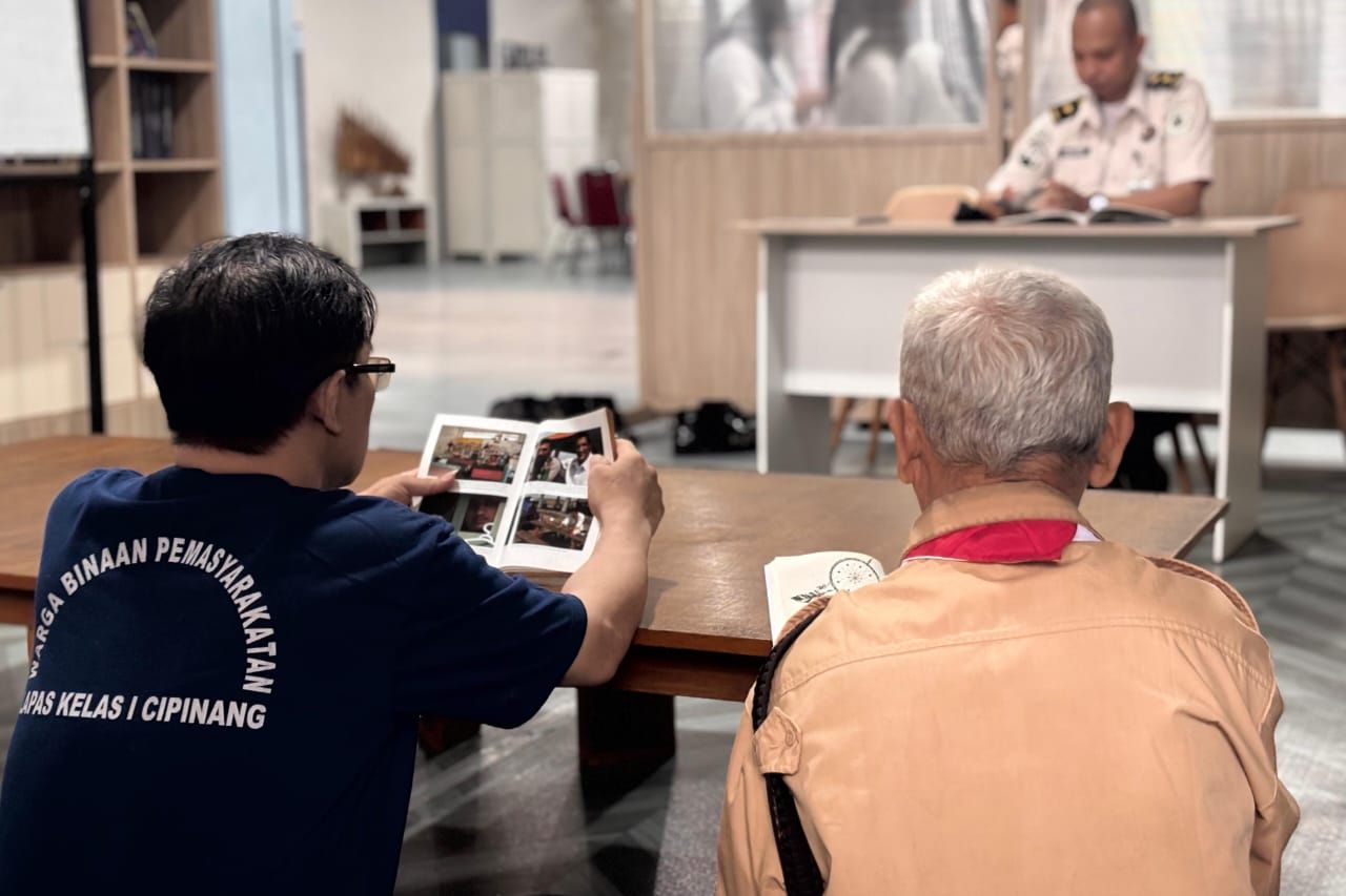 Perkuat Budaya Literasi, Lapas Cipinang Optimalkan Perpustakaan