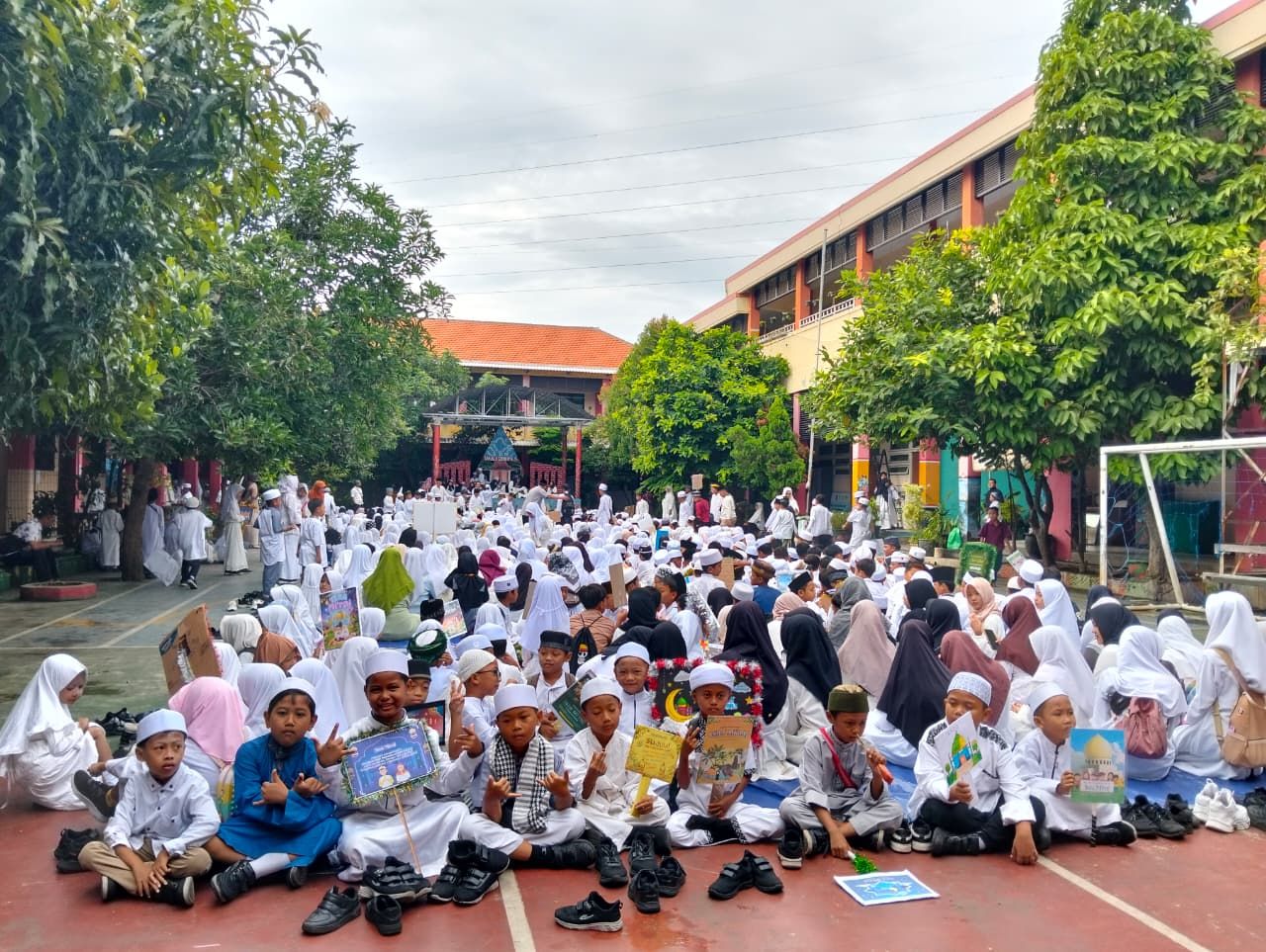 Perayaan Isro’ Mi’raj di SDN Tanah Kali