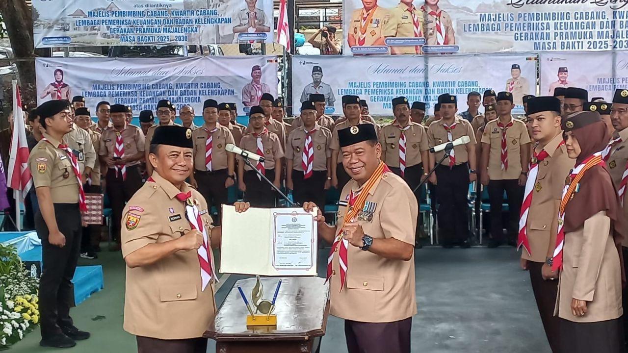 Pelantikan Pramuka Majalengka