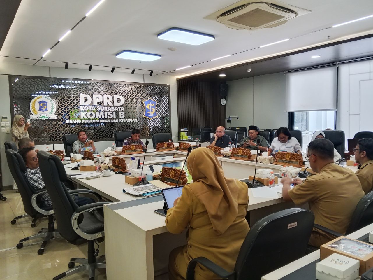 Komisi B DPRD Surabaya Gelar Pembahasan Perdana Raperda Air Limbah Domestik ‎