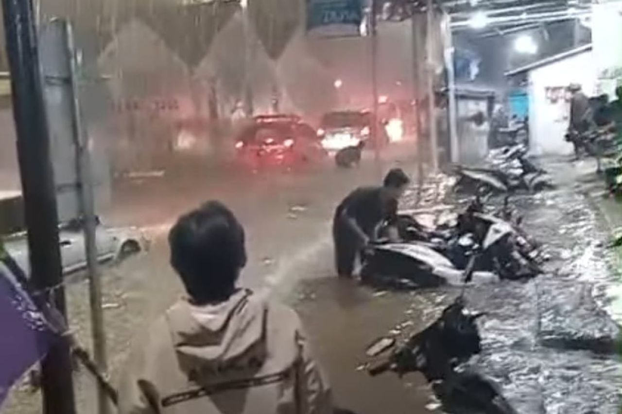 Banjir di kawasan kota Pemalang