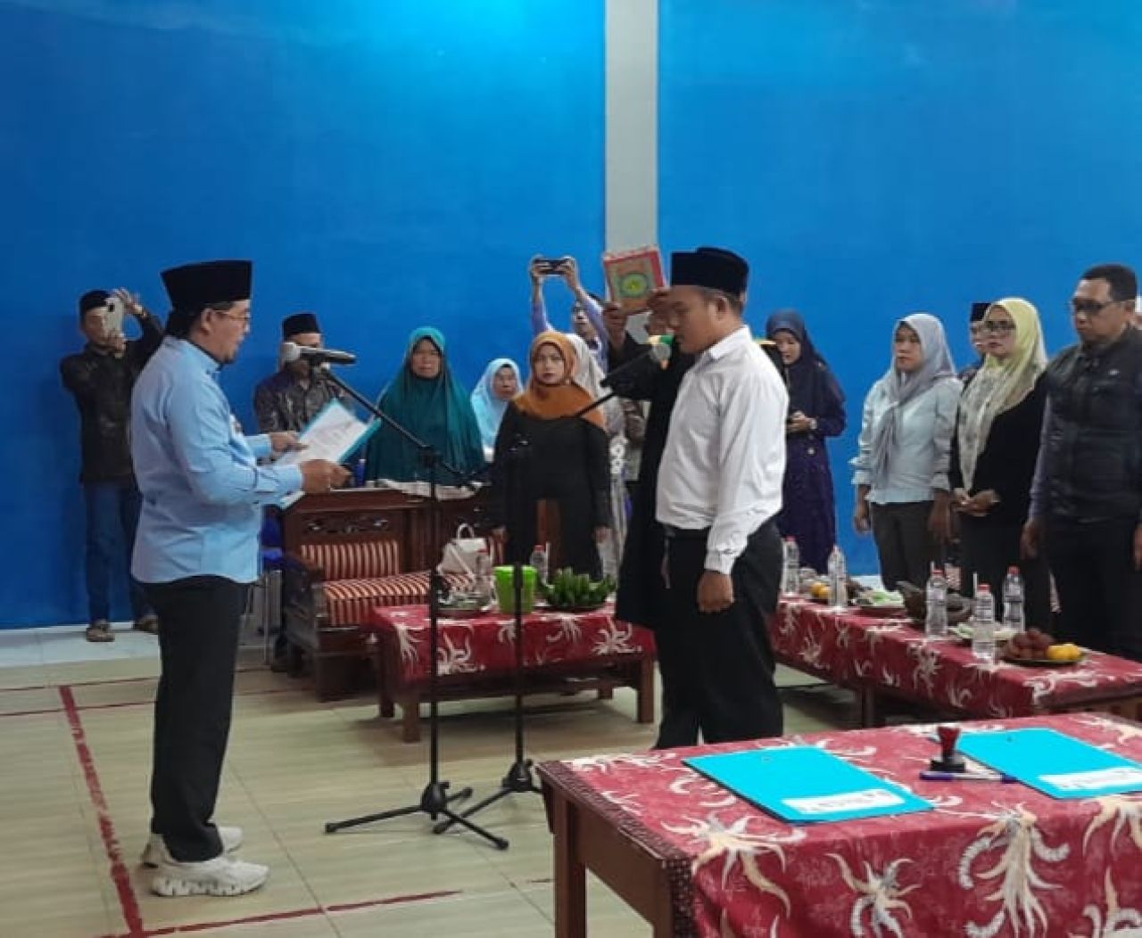 Pemdes Sangkanhurip Resmi Lantik Kepala Urusan Keuangan
