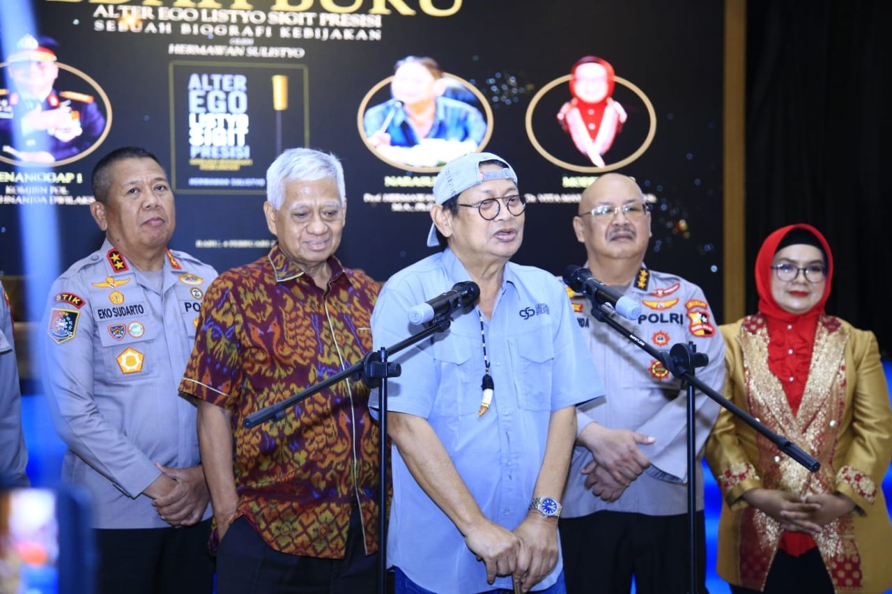 Bedah buku Alter Ego Listyo Sigit Presisi