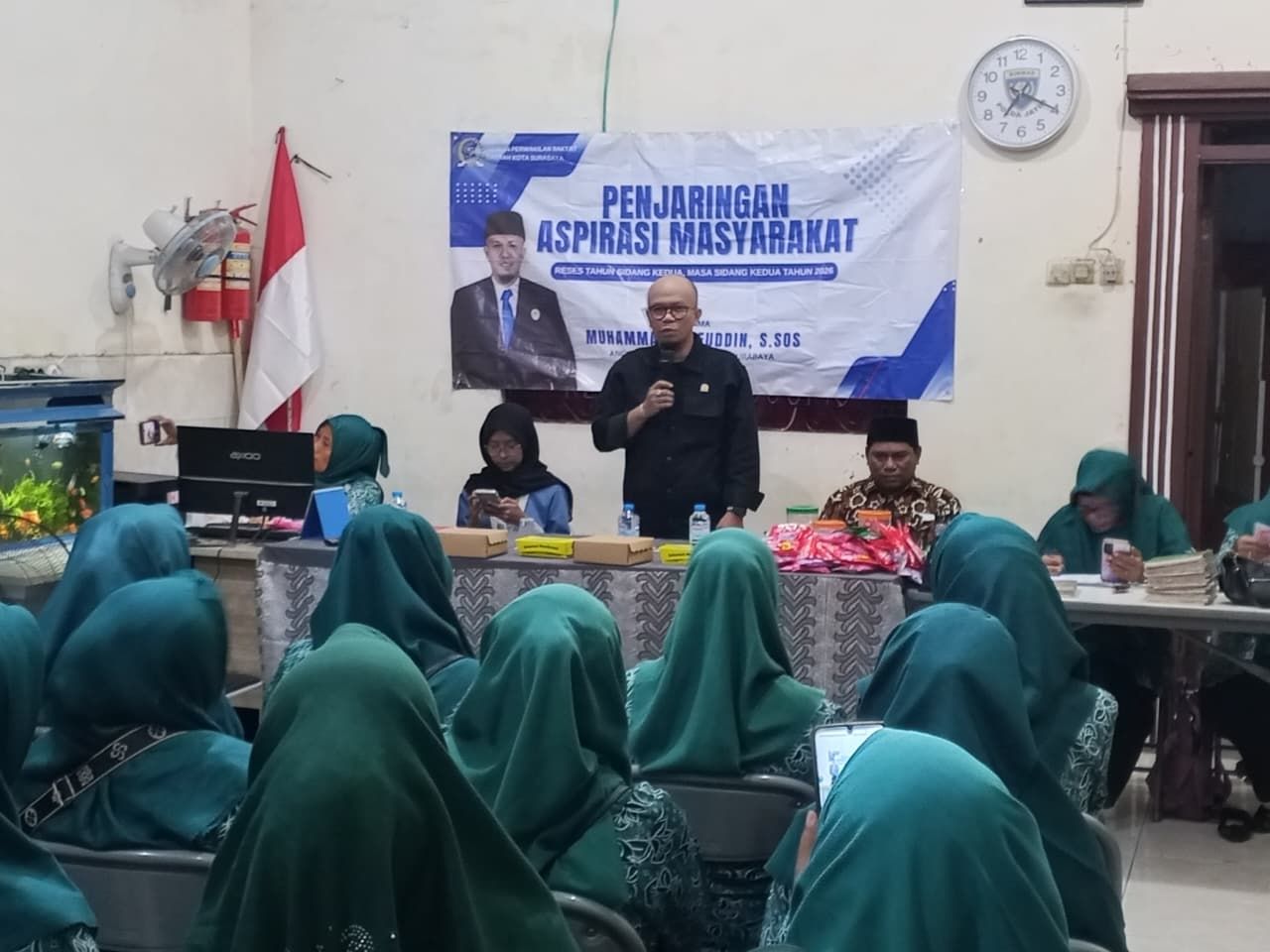 Saifuddin Libatkan Ibu-ibu PKK Wonokusumo dalam Sosialisasi Raperda Hunian Layak ‎