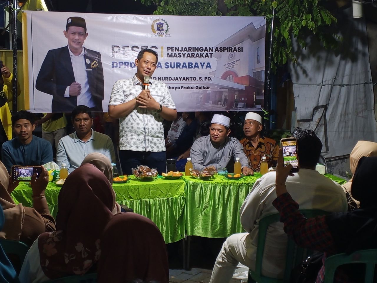 Reses di Krembangan Utara, Achmad Nurdjayanto Serap Aspirasi Warga Soal Pendidikan dan Infrastruktur