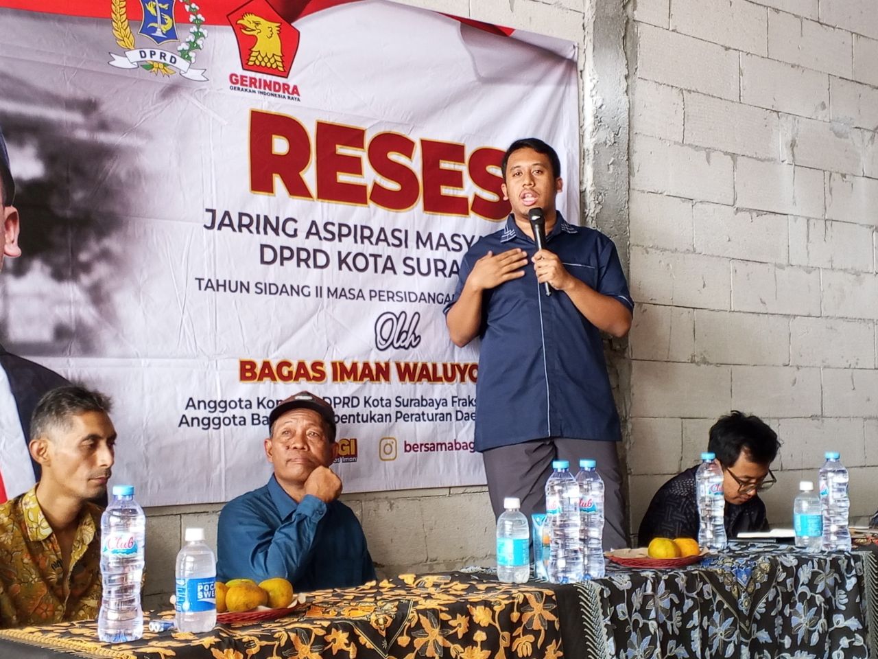 Bagas Imam Waluyo Serap Aspirasi Warga soal Drainase dan Perantingan Pohon ‎