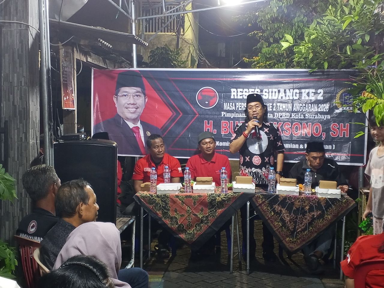 Budi Leksono Serap Aspirasi Warga Gundih soal CCTV dan Bantuan Sosial