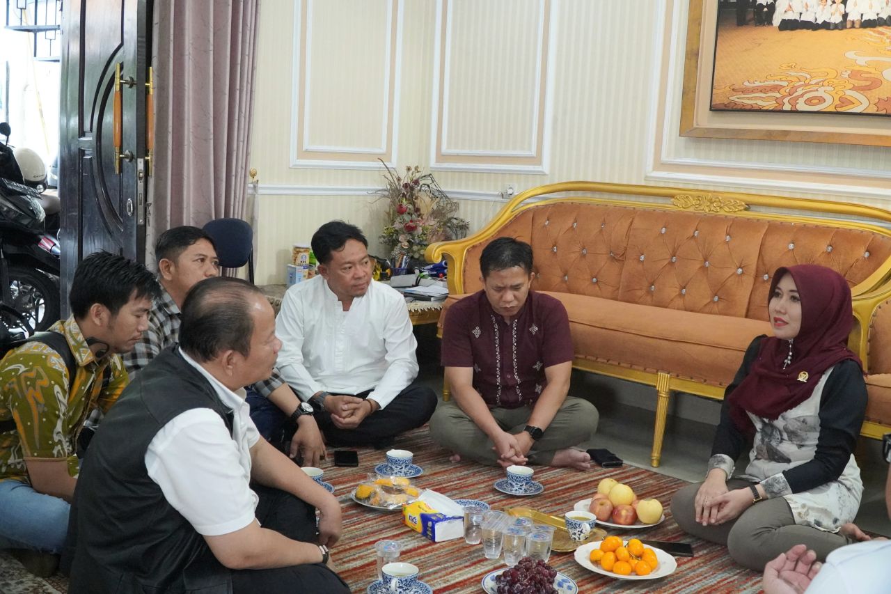 Silaturahmi Lia dengan Tim Mabes Polri